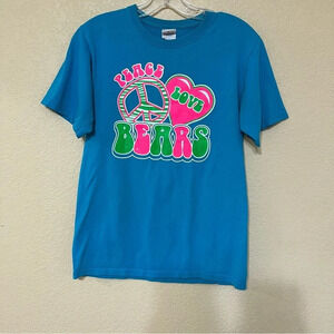 Anvil  "Peace Love Bears" Graphic T-shirt Size Small
